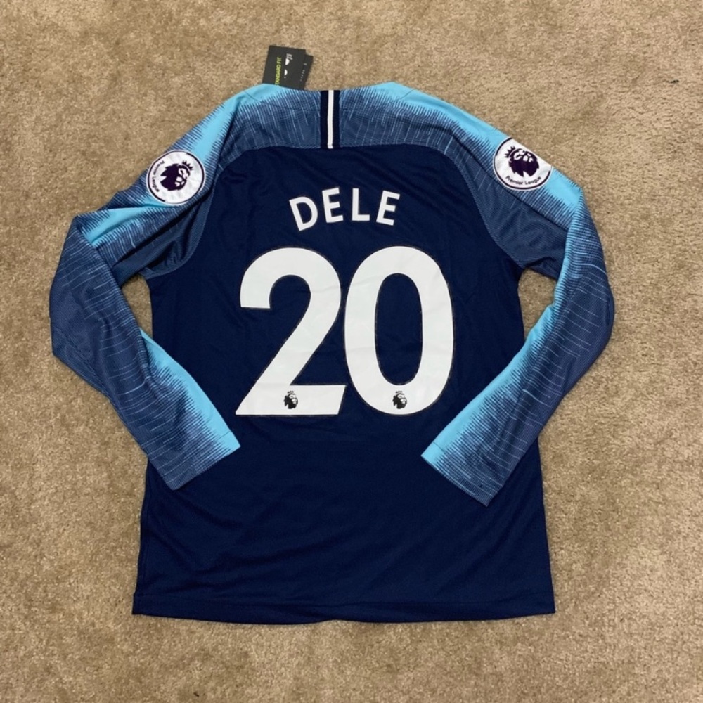 Tottenham Away Long Sleeve 18/19 Jersey DELE #20